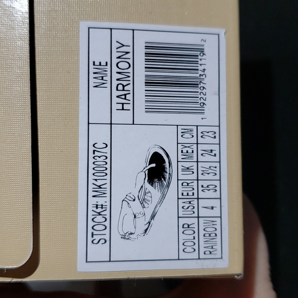 NWT IN BOX Little Girls Michael Kors Sandals - Picture 7 of 8